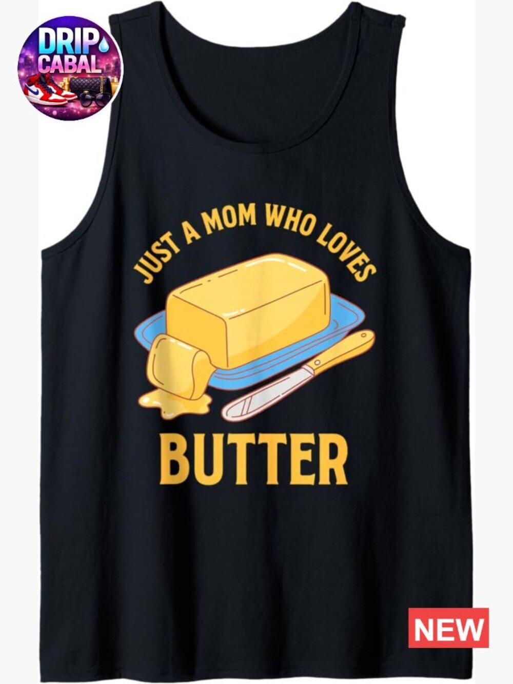 Butter Lover Chef Cooking Tank Top